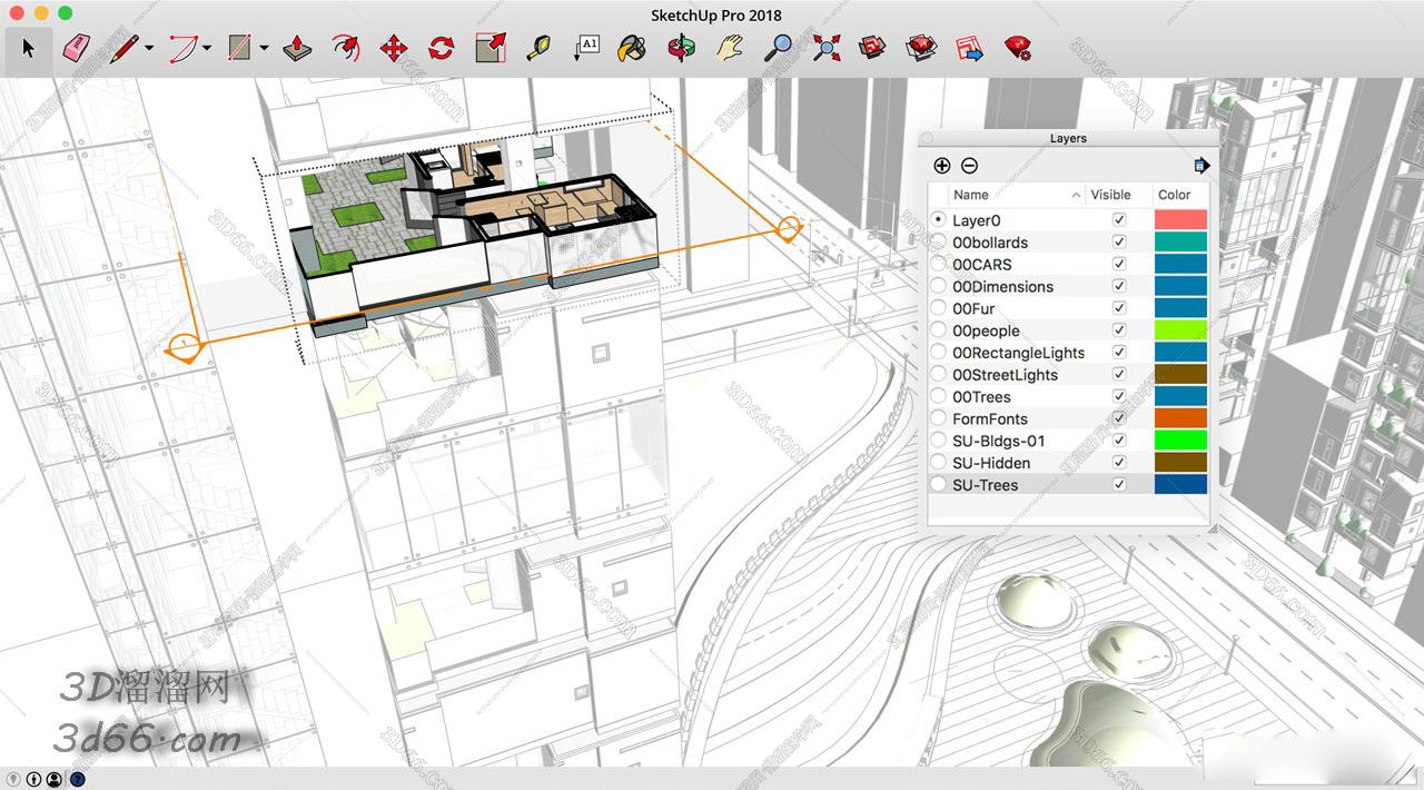 草图大师6 sketchup 快捷键大全